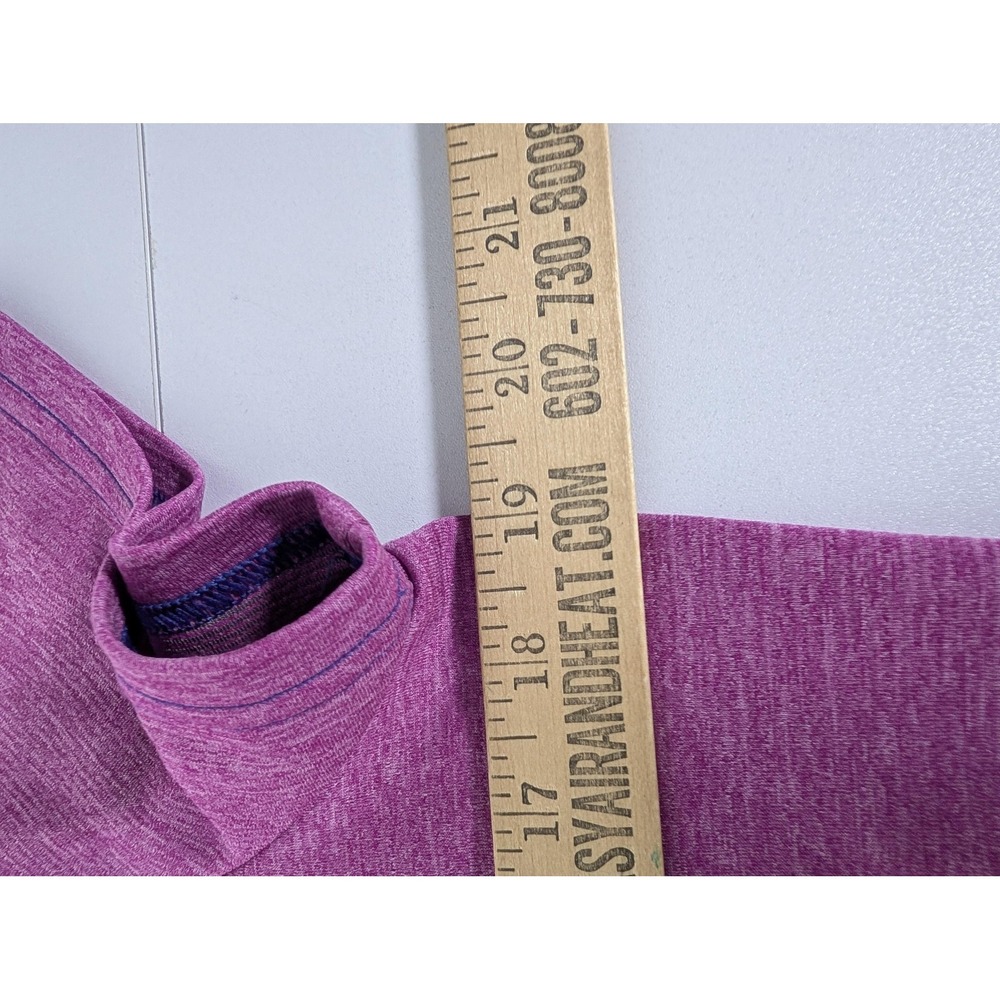 The North Face Shirt Womens Large‎ Purple FlashDry Short Sleeve Athletic Running - Picture 9 of 11